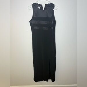 Jones New York Black Midi Dress